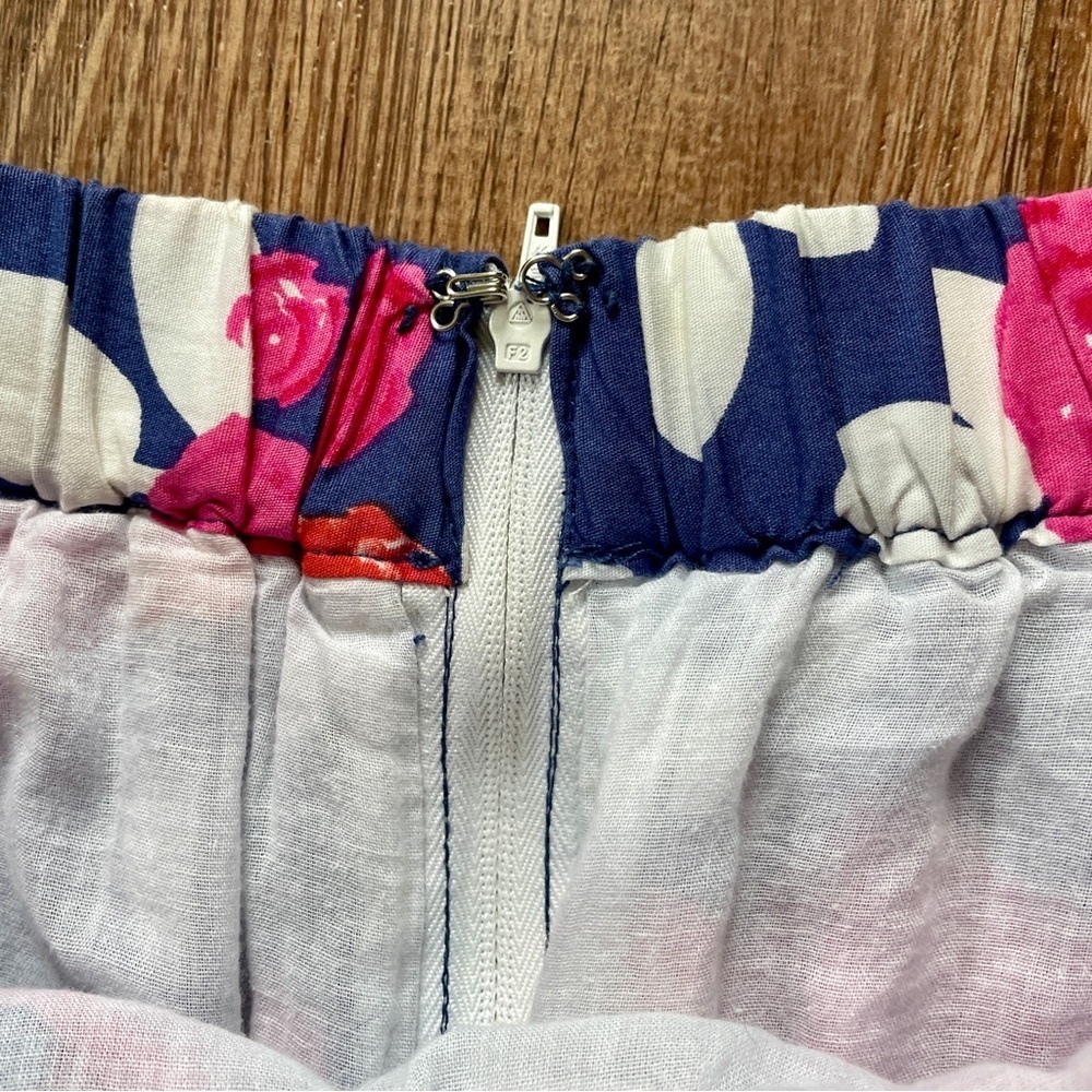 Modcloth Pros & Convertibles Floral Midi Skirt XL Extra Large Cotton - Picture 7 of 11